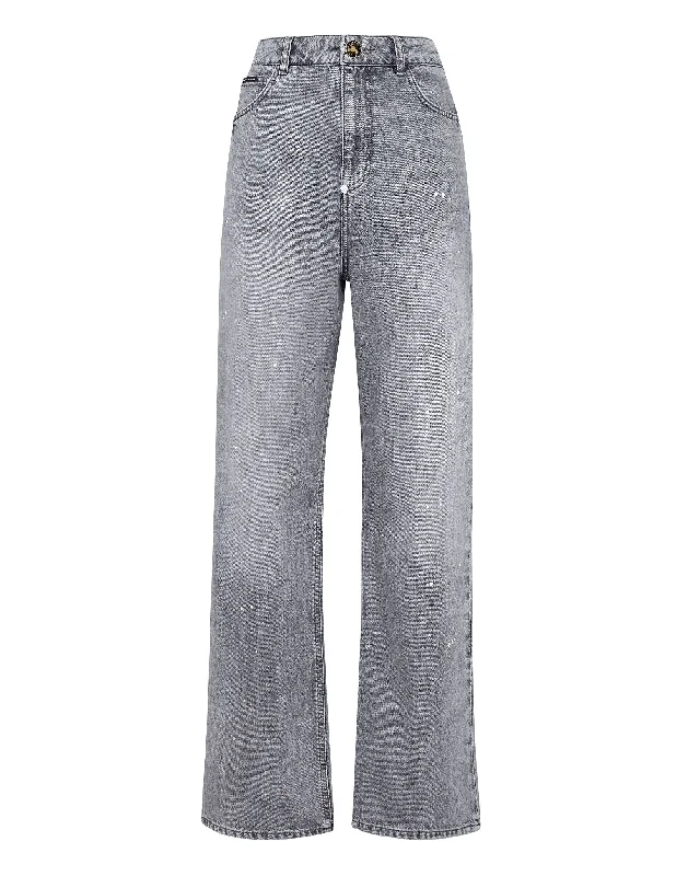 Denim Trousers Super Loose Fit