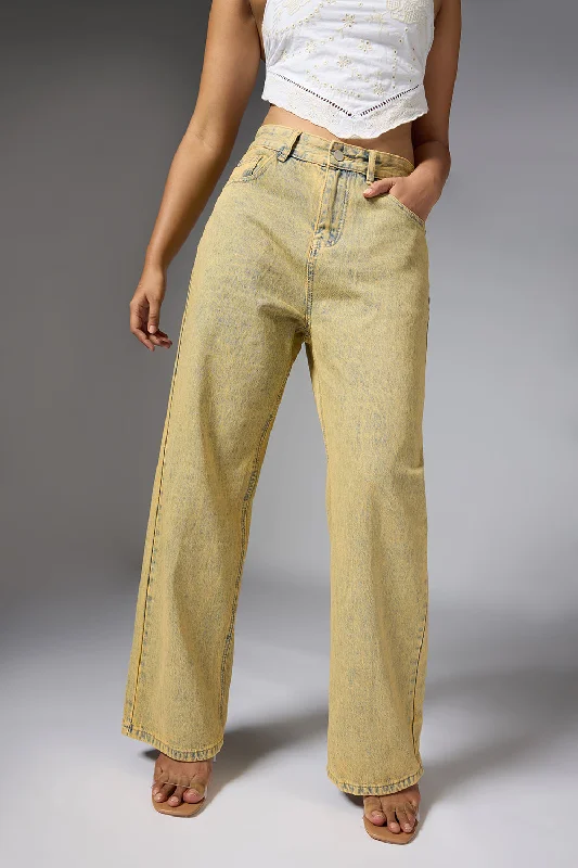 Ochre Indigo Earth Straight Fit Jeans