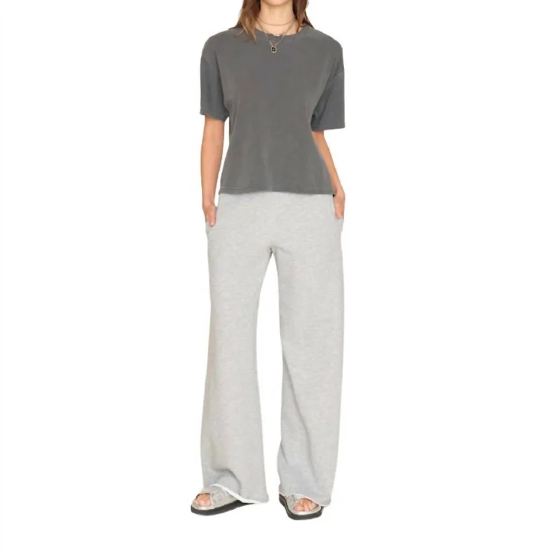 Emmette Sweatpant In Heather Grey