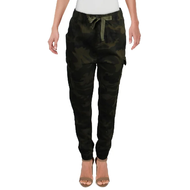 Galaxy by Harvic Womens Jogger Straight Leg Cargo Pants