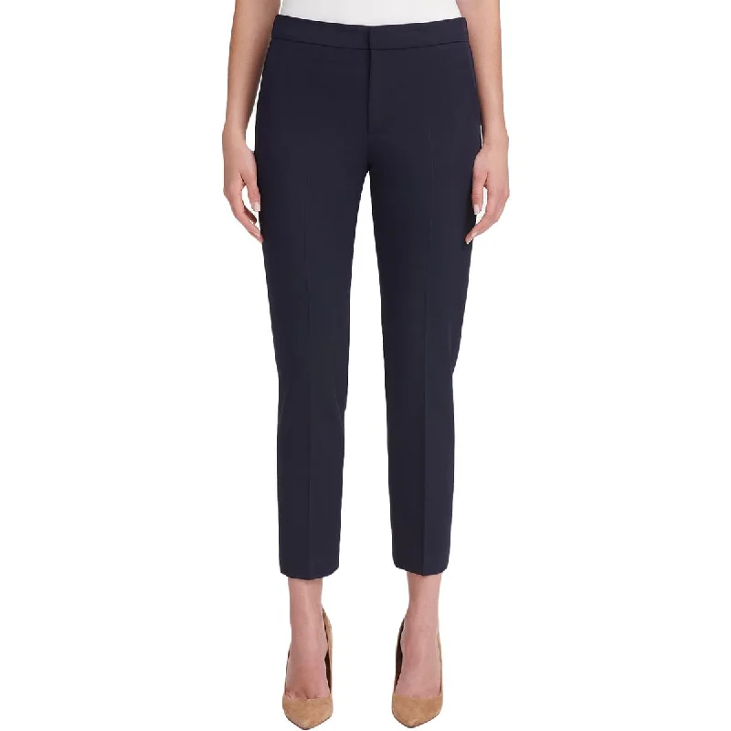 Tommy Hilfiger Womens Stretch Waistband Mid Rise Dress Pants