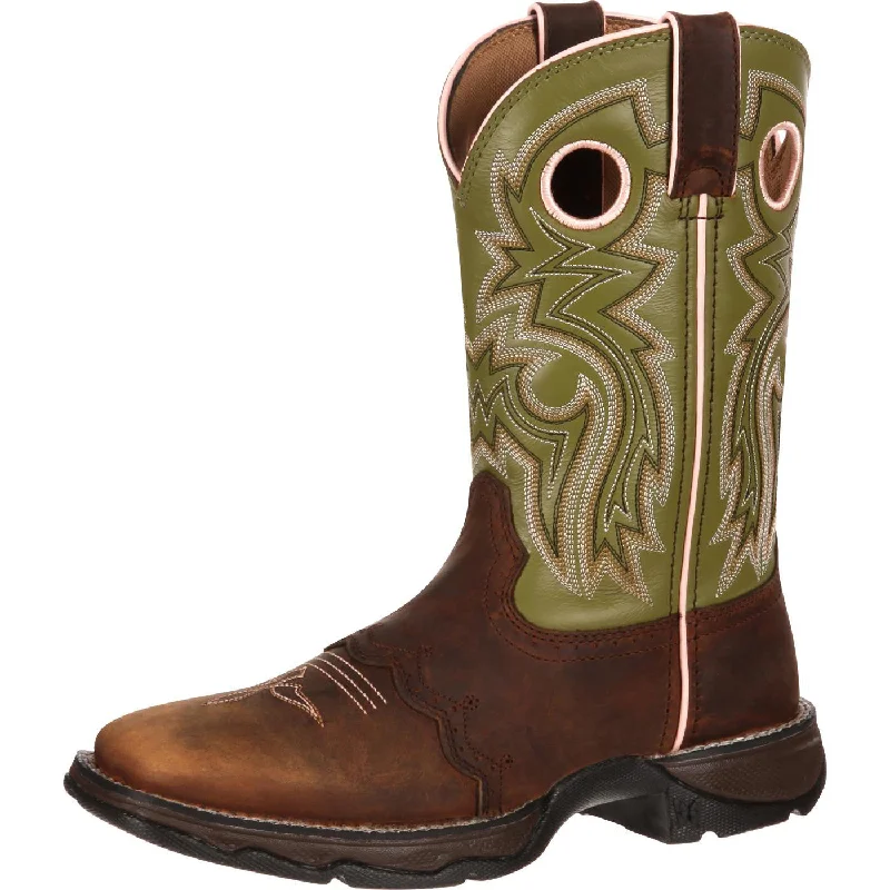 Women's Durango Lady Rebel (Green Meadow \ Brown)