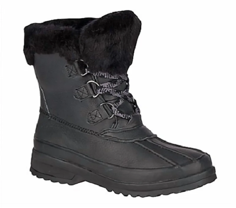 Women's Meritime Winter Boots In Black